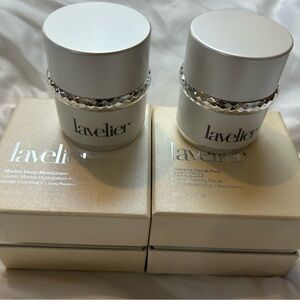 Lavelier Marine Deep Moisturizer and Intensive Facial Peel Set